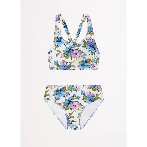 Seafolly Girls Vanuatu Tie Back Bikini Set NWT VARIOUS SIZES - Picture 2 of 3